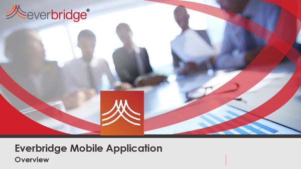Everbridge Mobile Application